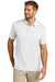 TravisMathew TM1MU410 Mens Coto Performance Moisture Wicking Short Sleeve Polo Shirt White Model Front