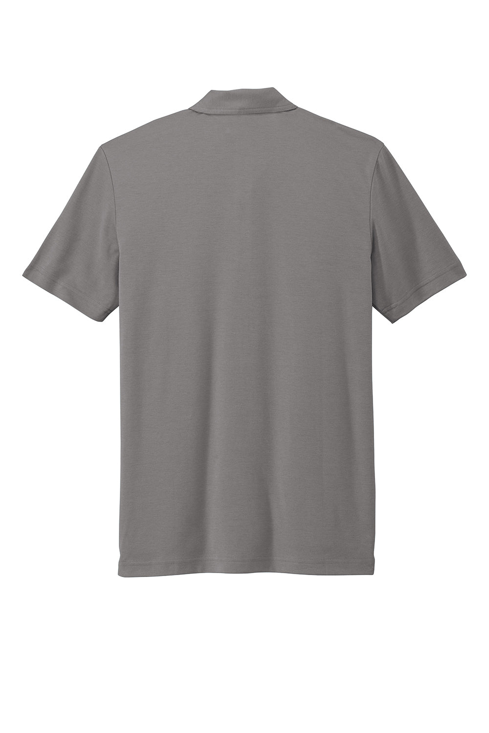 TravisMathew TM1MU411 Mens Oceanside Moisture Wicking Short Sleeve Polo Shirt Quiet Shade Grey Flat Back