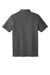 TravisMathew TM1MU412 Mens Oceanside Moisture Wicking Short Sleeve Polo Shirt Heather Black Flat Back