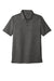 TravisMathew TM1MU412 Mens Oceanside Moisture Wicking Short Sleeve Polo Shirt Heather Black Flat Front