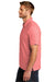 TravisMathew TM1MU412 Mens Oceanside Moisture Wicking Short Sleeve Polo Shirt Heather Cardinal Red Model Side