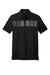 TravisMathew TM1MU416 Mens Cabana Moisture Wicking Short Sleeve Polo Shirt Black Flat Front