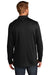 TravisMathew TM1MU420 Mens Newport Fleece Full Zip Jacket Black Model Back