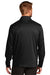 TravisMathew TM1MU422 Mens Surfside Full Zip Jacket Black Model Back