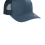 TravisMathew Mens Cruz Adjustable Trucker Hat - Vintage Indigo Blue