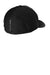 TravisMathew Hats TM1MU426 Mens Rad Flexfit Hat Black Flat Back