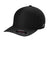 TravisMathew Hats TM1MU426 Mens Rad Flexfit Hat Black Flat Front