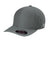 TravisMathew Hats TM1MU426 Mens Rad Flexfit Hat Quiet Shade Grey Flat Front