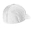 TravisMathew Hats TM1MU426 Mens Rad Flexfit Hat White Flat Back