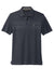 TravisMathew TM1MW450 Mens Monterey Wrinkle Resistant Chest Stripe Short Sleeve Polo Shirt Blue Nights Flat Front