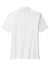 TravisMathew TM1MW450 Mens Monterey Wrinkle Resistant Chest Stripe Short Sleeve Polo Shirt White Flat Back