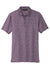 TravisMathew TM1MW451 Mens Auckland Slub Wrinkle Resistant Short Sleeve Polo Shirt Sage Purple Flat Front