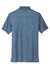 TravisMathew TM1MW451 Mens Auckland Slub Wrinkle Resistant Short Sleeve Polo Shirt Riviera Blue Flat Back