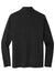 TravisMathew TM1MW452 Mens Crestview 1/4 Zip Sweatshirt Black Flat Back