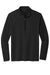 TravisMathew TM1MW452 Mens Crestview 1/4 Zip Sweatshirt Black Flat Front