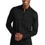TravisMathew Mens Crestview 1/4 Zip Sweatshirt - Black