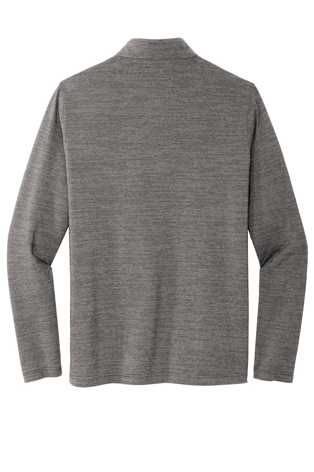TravisMathew TM1MW452 Mens Crestview 1/4 Zip Sweatshirt Heather Grey Flat Back