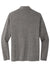 TravisMathew TM1MW452 Mens Crestview 1/4 Zip Sweatshirt Heather Grey Flat Back