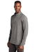 TravisMathew TM1MW452 Mens Crestview 1/4 Zip Sweatshirt Heather Grey Model 3Q