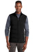 TravisMathew TM1MW453 Mens Cold Bay Full Zip Vest Black Model Front