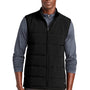 TravisMathew Mens Cold Bay Full Zip Vest - Black