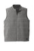 TravisMathew TM1MW453 Mens Cold Bay Full Zip Vest Quiet Shade Grey Flat Front