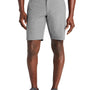 TravisMathew Mens El Dorado Wrinkle Resistant Shorts w/ Pockets - Light Grey