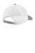 TravisMathew Hats TM1MY390 Mens Cruz Colorblock Adjustable Trucker Hat White/Heather Grey Flat Back