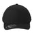 TravisMathew Hats TM1MY391 Mens FOMO Solid Adjustable Hat Black Flat Front