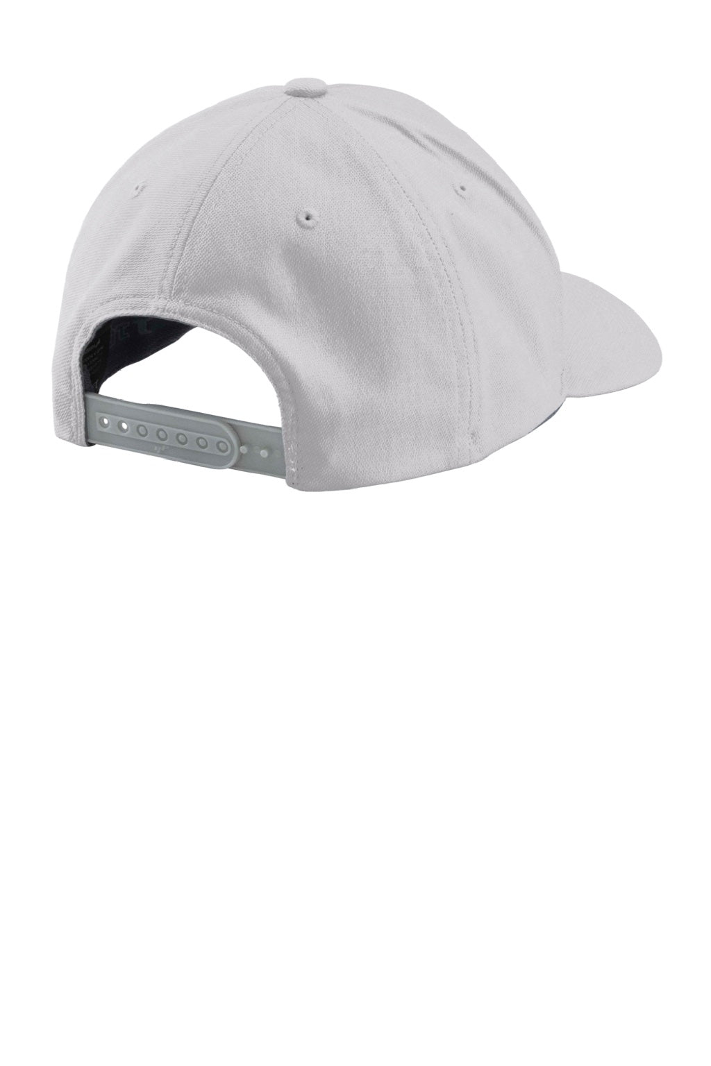 TravisMathew Hats TM1MY391 Mens FOMO Solid Adjustable Hat Heather Light Grey Flat Back