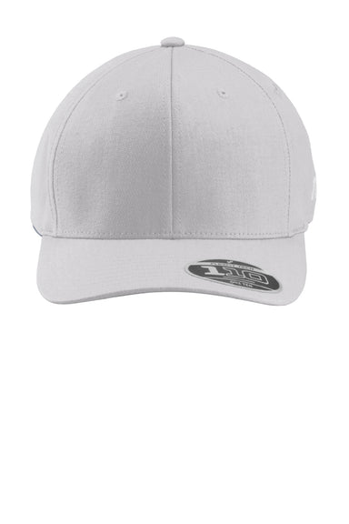 TravisMathew Hats TM1MY391 Mens FOMO Solid Adjustable Hat Heather Light Grey Flat Front