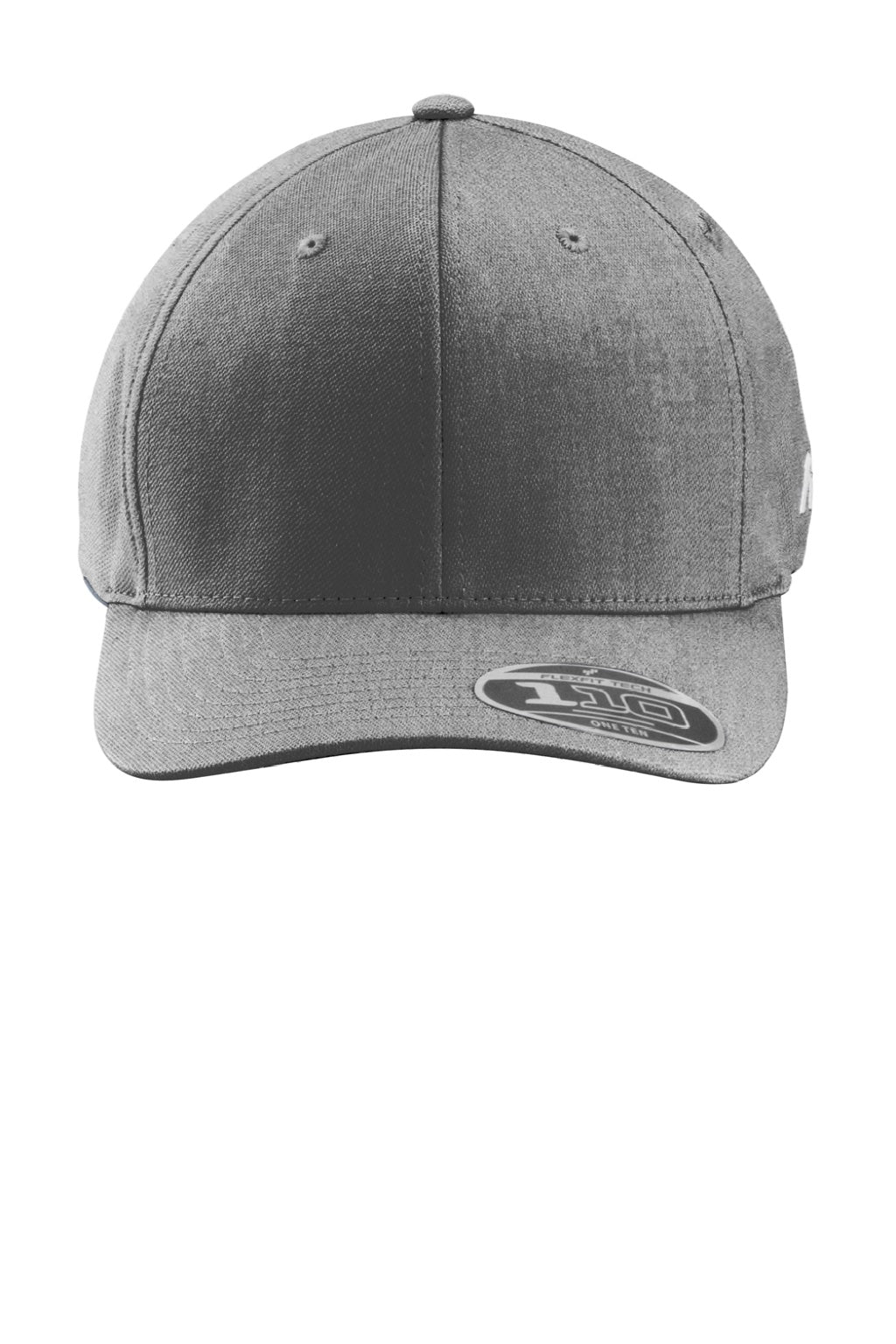 TravisMathew Hats TM1MY391 Mens FOMO Solid Adjustable Hat Heather Quiet Shade Grey Flat Front