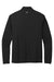 TravisMathew TM1MY397 Mens Coto Performance Wrinkle Resistant 1/4 Zip Sweatshirt Black Flat Back