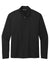 TravisMathew TM1MY397 Mens Coto Performance Wrinkle Resistant 1/4 Zip Sweatshirt Black Flat Front