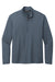 TravisMathew TM1MY397 Mens Coto Performance Wrinkle Resistant 1/4 Zip Sweatshirt Vintage Indigo Blue/Black Flat Front