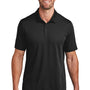 TravisMathew Mens Bayfront Moisture Wicking Short Sleeve Polo Shirt - Black
