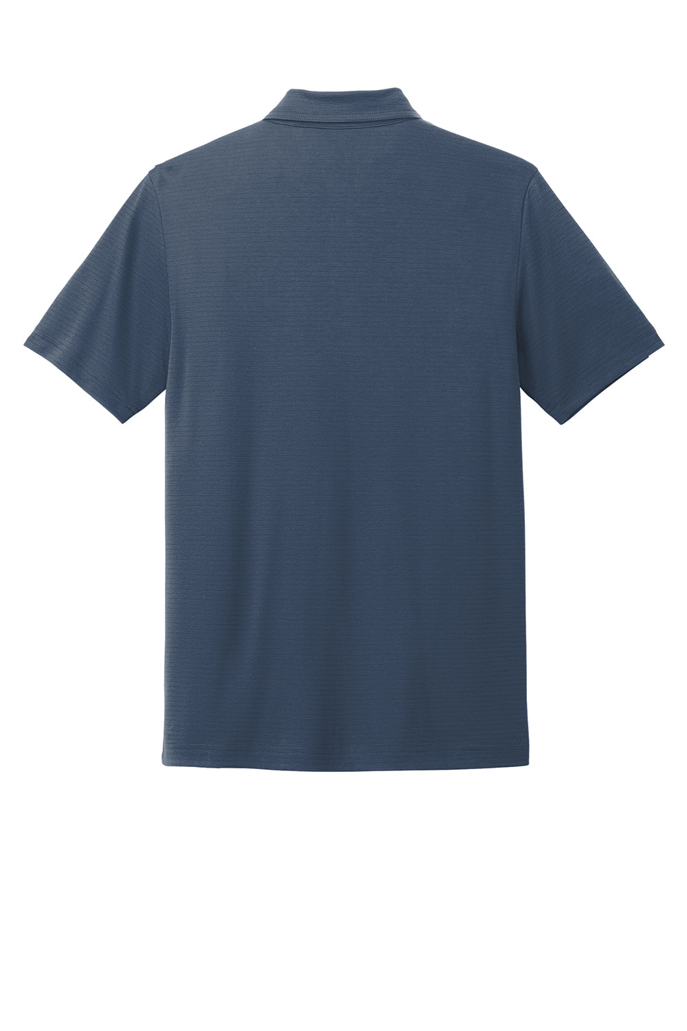 TravisMathew TM1MY399 Mens Bayfront Moisture Wicking Short Sleeve Polo Shirt Insignia Blue Flat Back