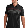 TravisMathew Mens Coto Performance Wrinkle Resistant Short Sleeve Polo Shirt - Black