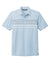 TravisMathew TM1MY400 Mens Coto Performance Wrinkle Resistant Short Sleeve Polo Shirt Heather Kentucky Blue Flat Front