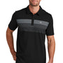 TravisMathew Mens Coastal Wrinkle Resistant Short Sleeve Polo Shirt - Black