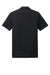 TravisMathew TM1MY403 Mens Oceanside Geo Wrinkle Resistant Short Sleeve Polo Shirt Black/Aegean Blue Flat Back