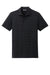TravisMathew TM1MY403 Mens Oceanside Geo Wrinkle Resistant Short Sleeve Polo Shirt Black/Aegean Blue Flat Front