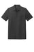 TravisMathew TM1MY404 Mens Oceanside Moisture Wicking Short Sleeve Polo Shirt w/ Pocket Heather Black Flat Front