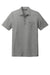TravisMathew TM1MY404 Mens Oceanside Moisture Wicking Short Sleeve Polo Shirt w/ Pocket Heather Quiet Shade Grey Flat Front
