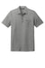 TravisMathew TM1MY404 Mens Oceanside Moisture Wicking Short Sleeve Polo Shirt w/ Pocket Heather Quiet Shade Grey Flat Front