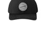 TravisMathew Hats Mens On Ice Patch Snapback Trucker Hat - Black