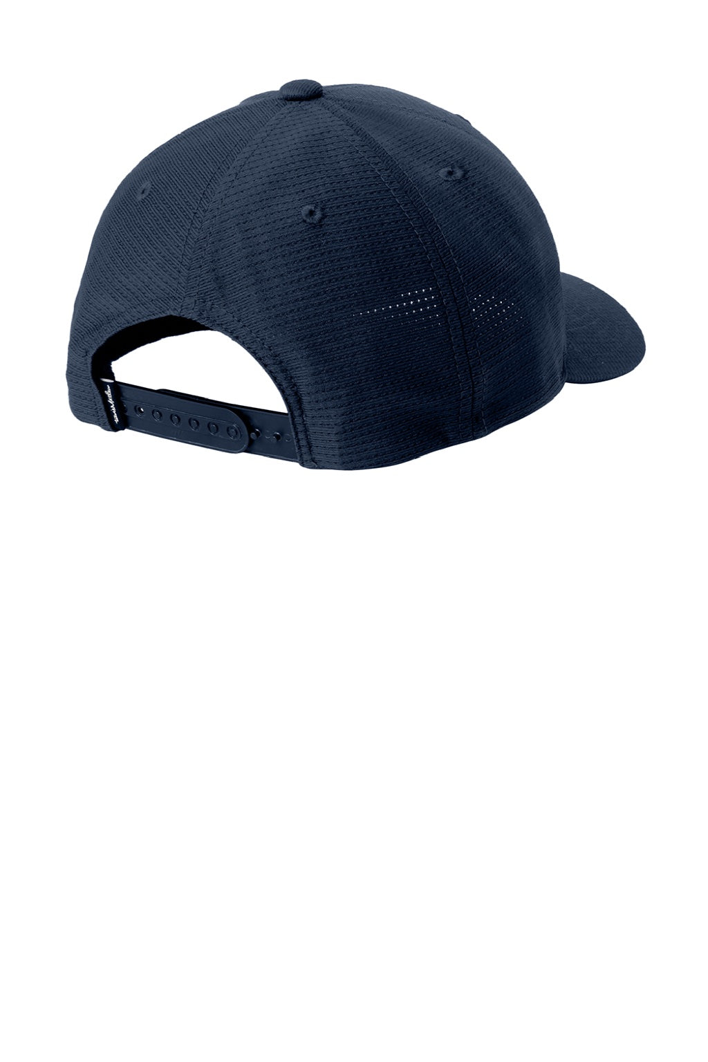 TravisMathew Hats TM1MZ335 Mens Front Icon Snapback Hat Blue Nights Flat Back