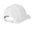 TravisMathew Hats TM1MZ335 Mens Front Icon Snapback Hat White Flat Back