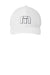 TravisMathew Hats TM1MZ335 Mens Front Icon Snapback Hat White Flat Front