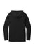 TravisMathew TM1MZ337 Mens Coveside Wrinkle Resistant Hooded Sweatshirt Hoodie w/ Pouch Pocket Black Flat Back
